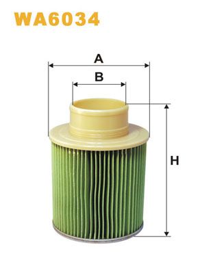 WIX FILTERS Õhufilter WA6034